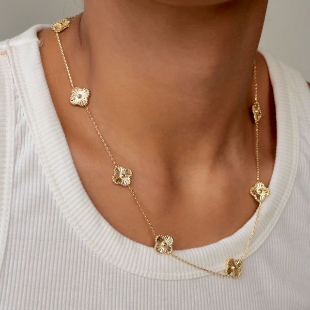 Colar Trevo Virgínia Inspiração Van Cleef & Arpels
