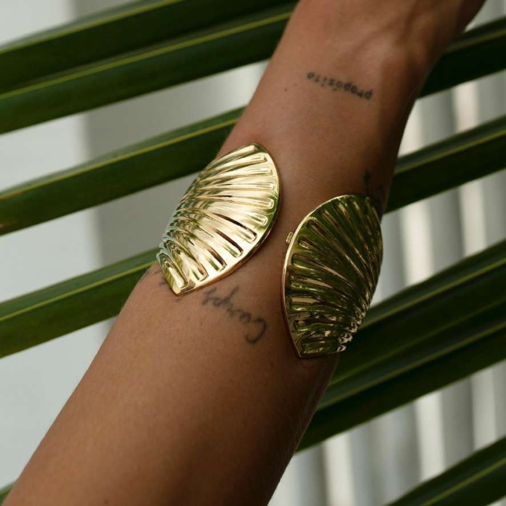 Bracelete Maximalita Concha Ouro 18K